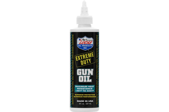 Lucas Oil 8 Oz Extreme Duty - Gun Oil Liquid