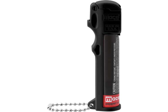 Mace Pepper Spray Personal - Model Key Chain Black 18g