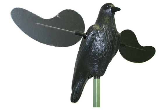 Mojo Crow Spinning Wing Decoy - W- Built In On-off Times