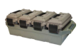 Mtm 4-can Ammo Crate W- 4 .30 - Cal Ammo Cans Army Grn-dk Erth