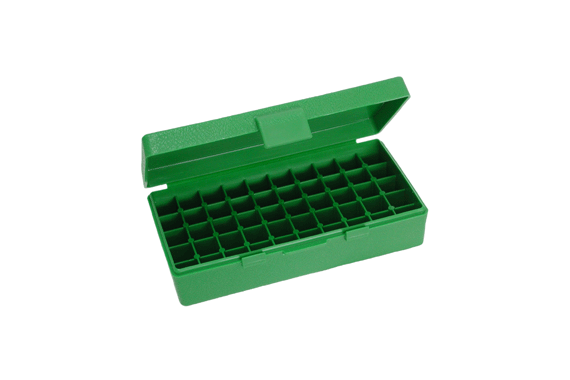 Mtm Ammo Box .45acp-.40sw-10mm - 50-rounds Flip Top Style Green