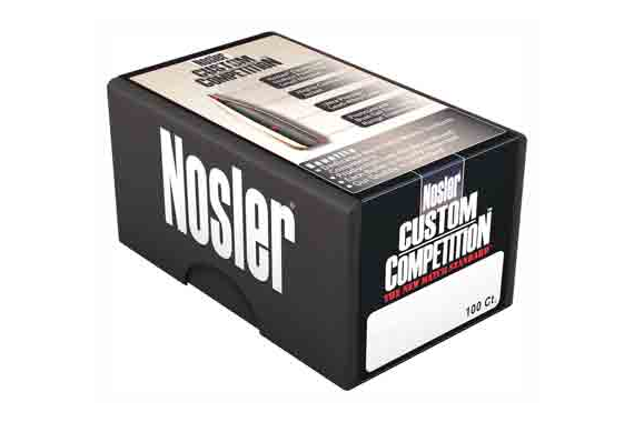 Nosler Bullets 22 Cal .224 - 80gr Hp-bt Custom Comp. 100ct_