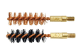 Otis Bore Brush .40 Cal 2-pk - 1-nylon 1-bronze 8-32 Thread