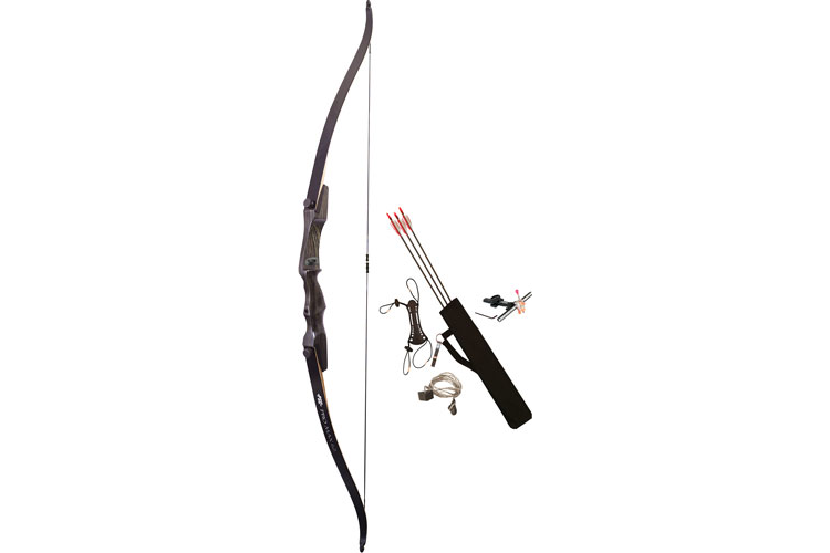 Pse Recurve Bow Kit Pro Max 62" 25 Rh for Sale