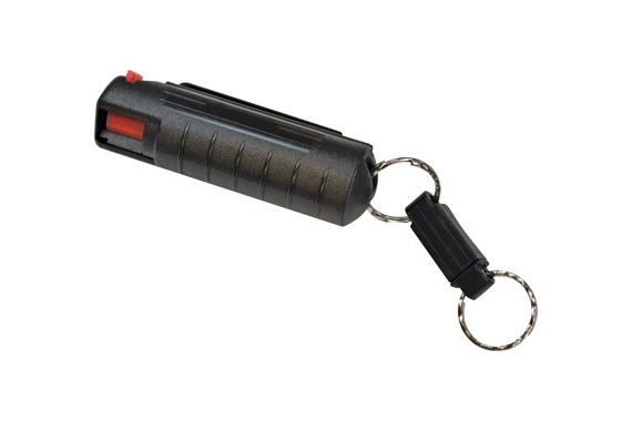 Psp Pepper Spray W- Black Hard - Case W-qr Key Ring 1-2 Oz.