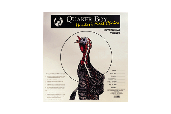 Quaker Boy Paper Target Turkey - 20