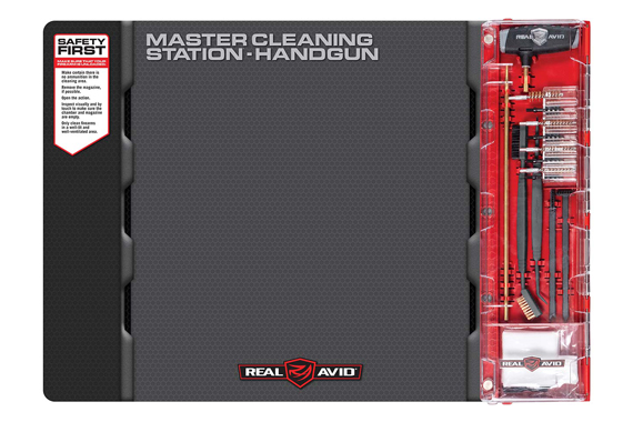 Real Avid Master Cleaning Stat - Handgun Cleaning Kit & Mat