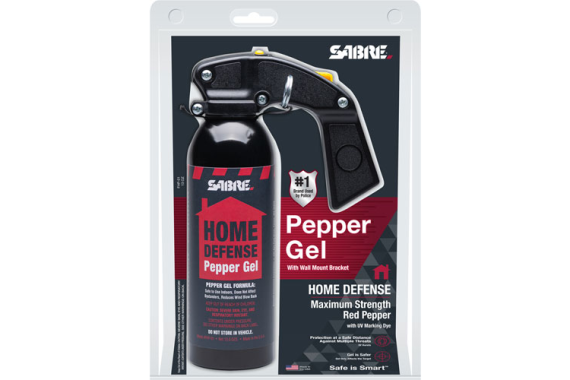 Sabre Red Pepper Gel Home Unit - W-wall Bracket 25' Range 364gr