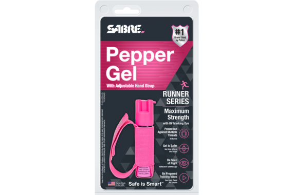 Sabre Red Pepper Gel Spray The - Runner Hand Strap 22gr Pink