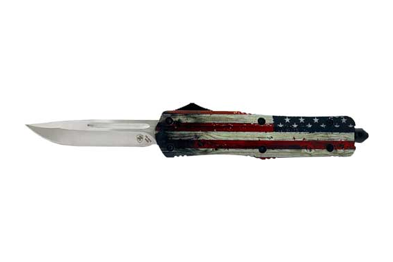 Templar Knife Large Otf Wood - Us Flag 3.5