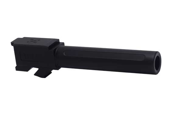 True Precision Glock 19 Barrel - Non-threaded Black Nitride
