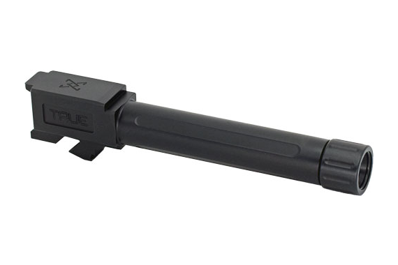 True Precision Glock 19 Barrel - Threaded Black Nitride