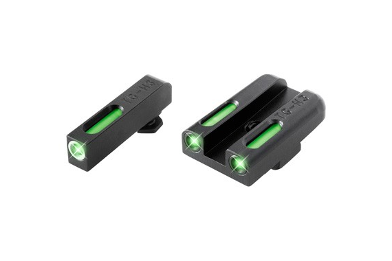 Truglo Sight Set Glock 42-43 - Tfx Tritium-fiber Optic Green