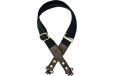 Versacarry Cotton Web Sling - W- Leather Ends & Swivels Blk