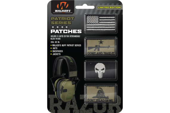 Walkers Patriot Patch Kit For - Patriot Muff Come Takt It 4pc