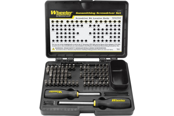 Wheeler Screwdriver Kit 72-pc - Professional Gunsmithing
