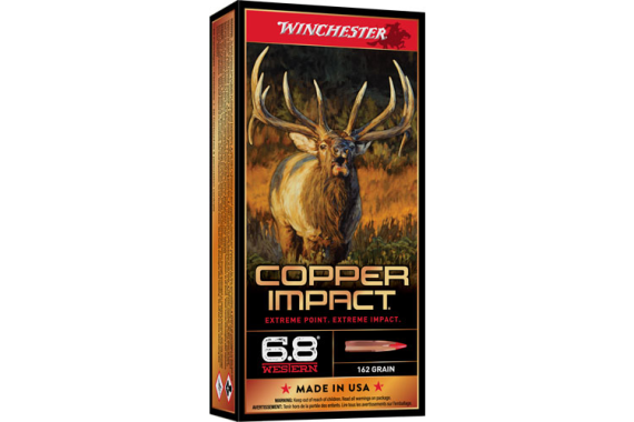 Winchester Deer Xp 6.8 Western - 20rd 10bx-cs 162gr Xp Copp Imp