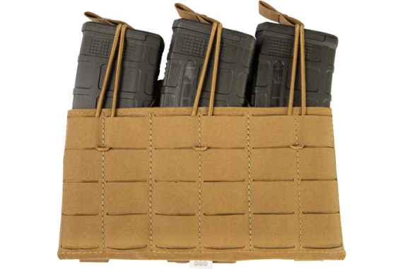 Grey Ghost Triple Mag Panel - 5.56 Mag Pouch Laminate Coyote