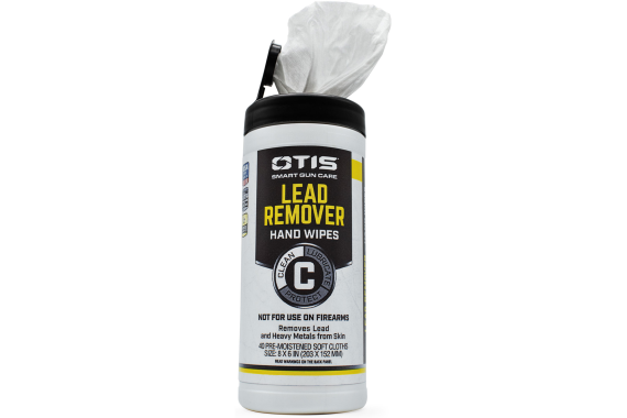 Otis Lead Remover Hand Wipes - Canister 40 Count