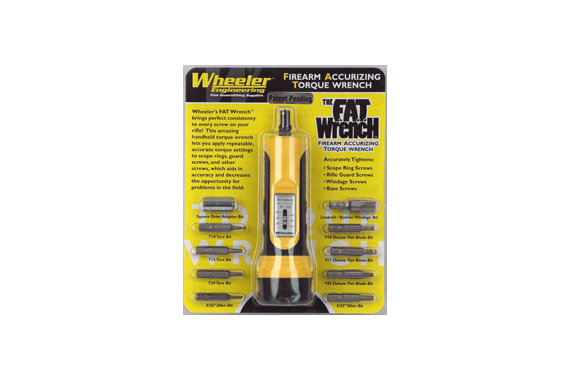Wheeler Fat Wrench - W-10 Bits Screwdriver