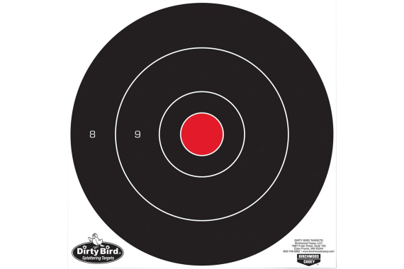 Birchwood Casey Dirty Bird Target Bullseye 12 In. 12 Pk.