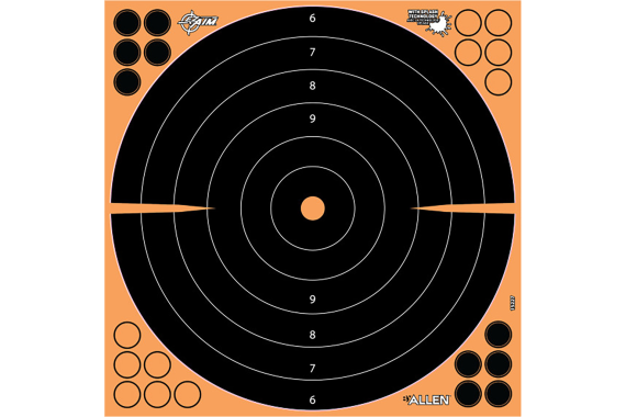 Ezaim Splash Bullseye Adhesive Target 17.5x17.5 5 Pk.