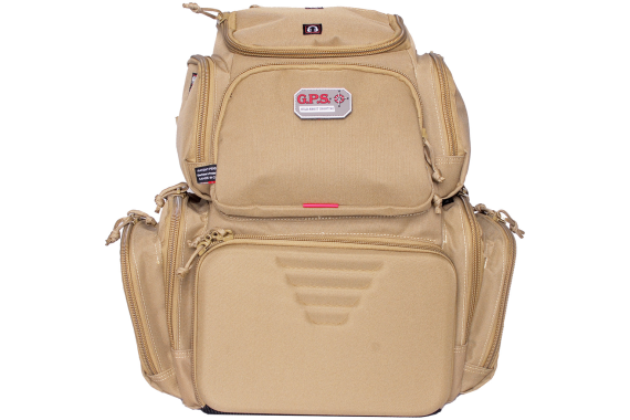 Gps Executive Backpack With Cradle Tan 4 Handgun