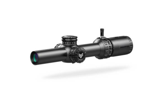 Swamp Fox Arrowhead Series SFP Riflescope - Black | 1-10X24 | Red IR BDC...