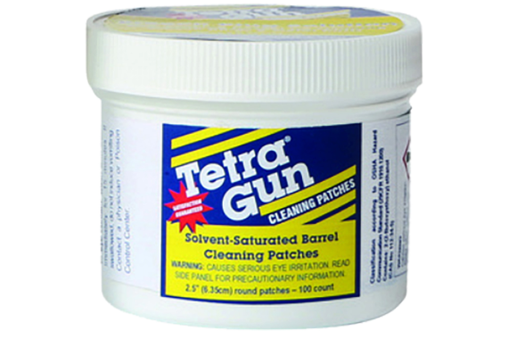Tetra Gun Carbon Cleaner 2 1-4 Patch Jar 100 Ct.