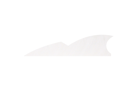 Gateway Batwing Feathers White 2 In. Rw 50 Pk