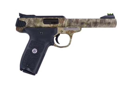 Smith and Wesson Sw22 Victory  Kryptek 5.5