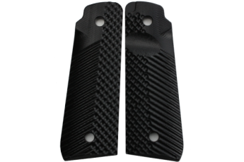 Stoner CNC Ruger Mark IV 22/45 Lite Grips G10 Slash and Burn Design Fits Ruger 22 45 Lite Generation 4 Rimfire NOT for Gen 3 Black G10