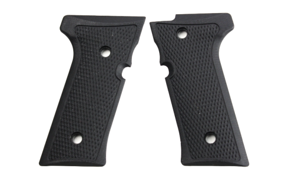 Stoner CNC Beretta Vertec & M9A3 Grips Full Checker G10 Fits Vertec Series Black Color
