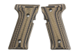 Stoner CNC Beretta Vertec & M9A3 Grips Full Checker G10 Fits Vertec Series Earth Camo Color