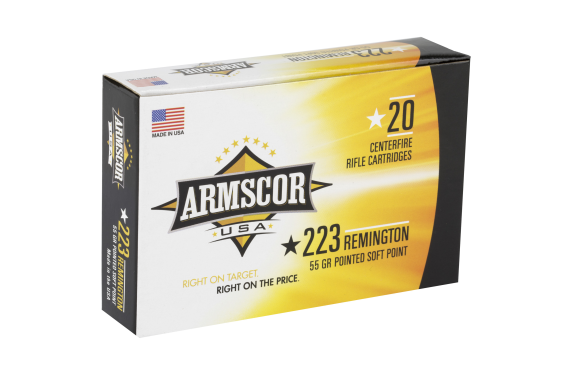 Armscor 223rem 55gr Psp 20-1000