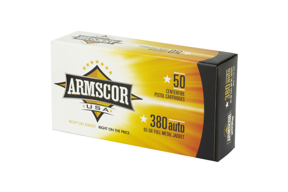 Armscor 380acp 95gr Fmj 50-1000
