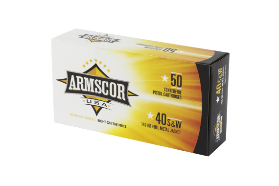 Armscor 40sw 180gr Fmj 50-1000