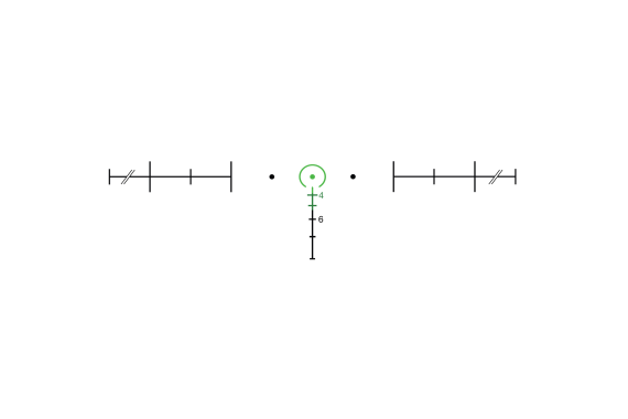 Trijicon Acog 4x32 .223 Grn Hs-dot