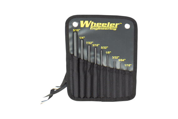 Wheeler Roll Pin Punch Set