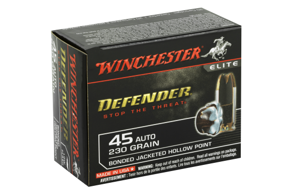 Win Defender 45acp 230gr Jhp 20-200
