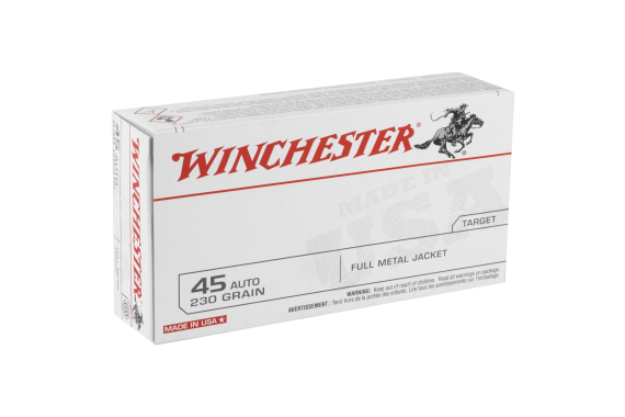 Win Usa 45acp 230gr Fmj 50-500