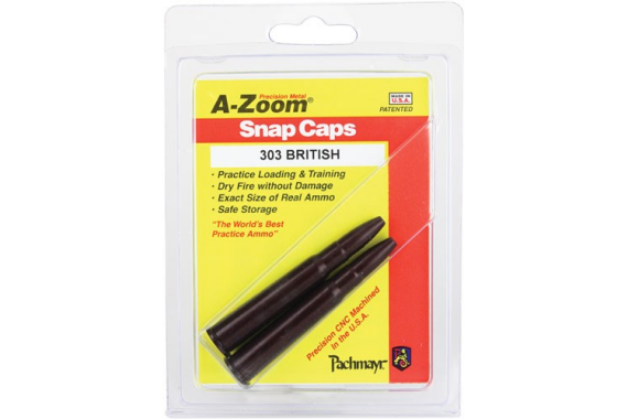 A-zoom Metal Snap Cap .303 - British 2-pack