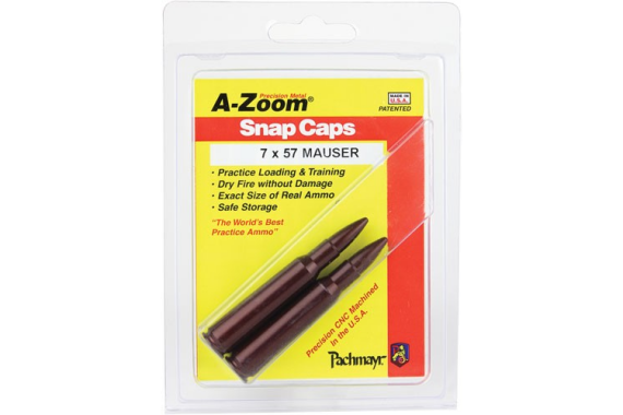 A-zoom Metal Snap Cap 7x57 - Mauser 2-pack