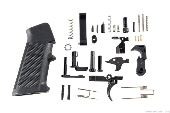 Anderson Manufacturing AR-15 Lower Parts Kit - Black Hammer and Trigger