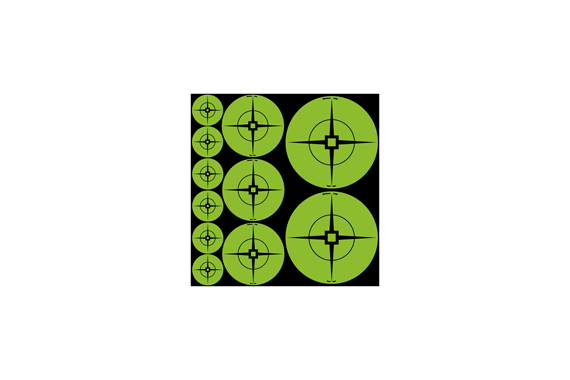 B-c Target Spots Assortment - Green 1