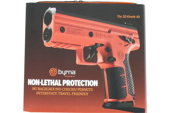 Byrna Sd Kinetic Kit Pink W- - 2 Mags & Projectiles!