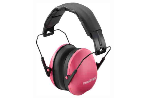 Champion Slim Ear Muffs - Passive 21db Pink