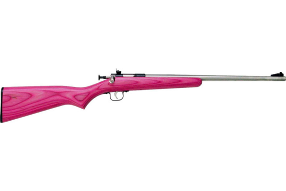 Crickett Rifle G2 .22lr - S-s Pink-black Laminate