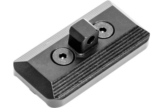 Ergo Grip Bipod Mount-adapter - M-lok Compatible Black
