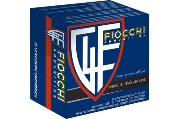 Fiocchi 40 Sw 180gr Xtp-hp - 25rd 20bx-cs